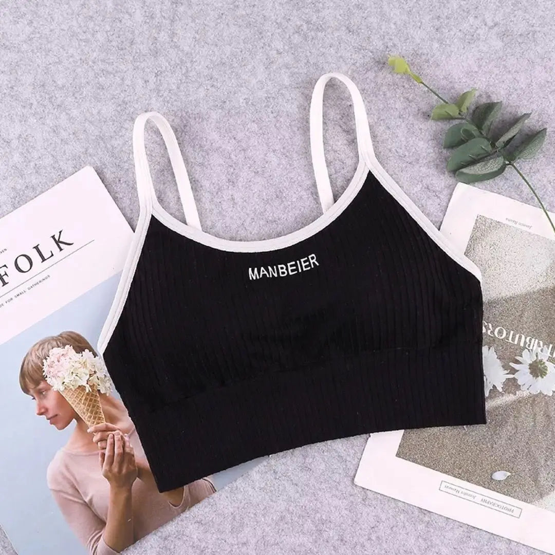 Top Deportivo Sports Bra Mujer – Soporte Real + Algodón Suave 💜