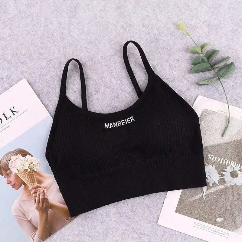 Top Deportivo Sports Bra Mujer – Soporte Real + Algodón Suave 💜