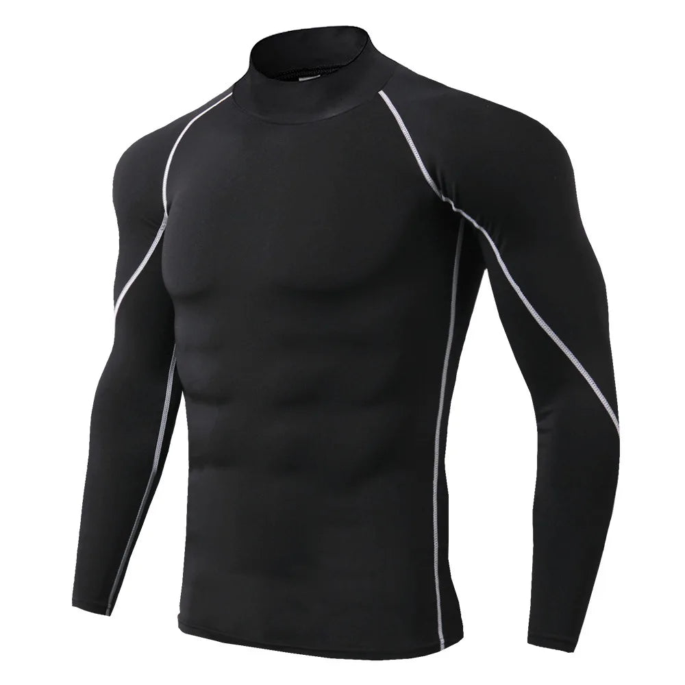 Camiseta Compresión Manga Larga Hombre – Rinde Más, Recupérate Antes 💪