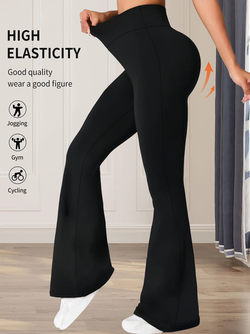 Legging Acampanado Cintura Alta – Estiliza y alarga tu figura ✨
