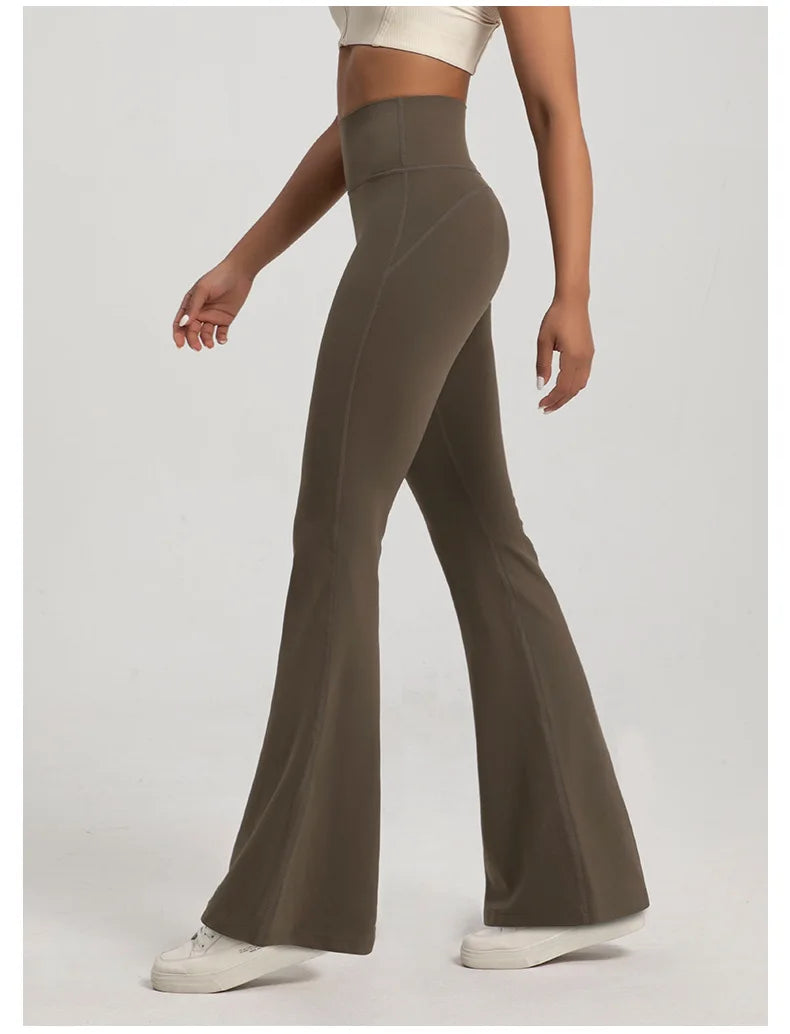 Pantalón Acampanado Cintura Alta Mujer – Estiliza y Marca Tendencia ✨