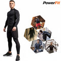 Camiseta Compresión Manga Larga Hombre – Rinde Más, Recupérate Antes 💪