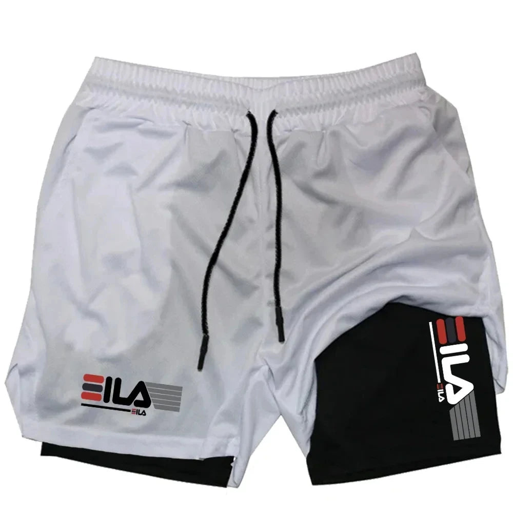 Shorts 2 en 1 Hombre – Entrena libre, sin rozaduras 💪