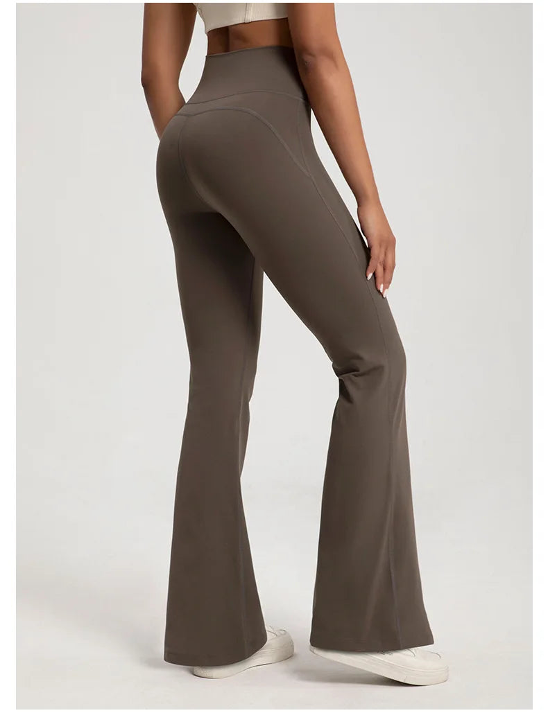 Pantalón Acampanado Cintura Alta Mujer – Estiliza y Marca Tendencia ✨