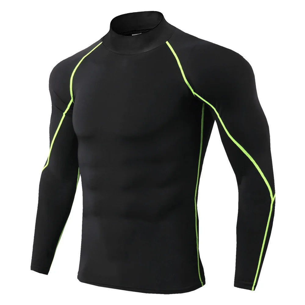 Camiseta Compresión Manga Larga Hombre – Rinde Más, Recupérate Antes 💪